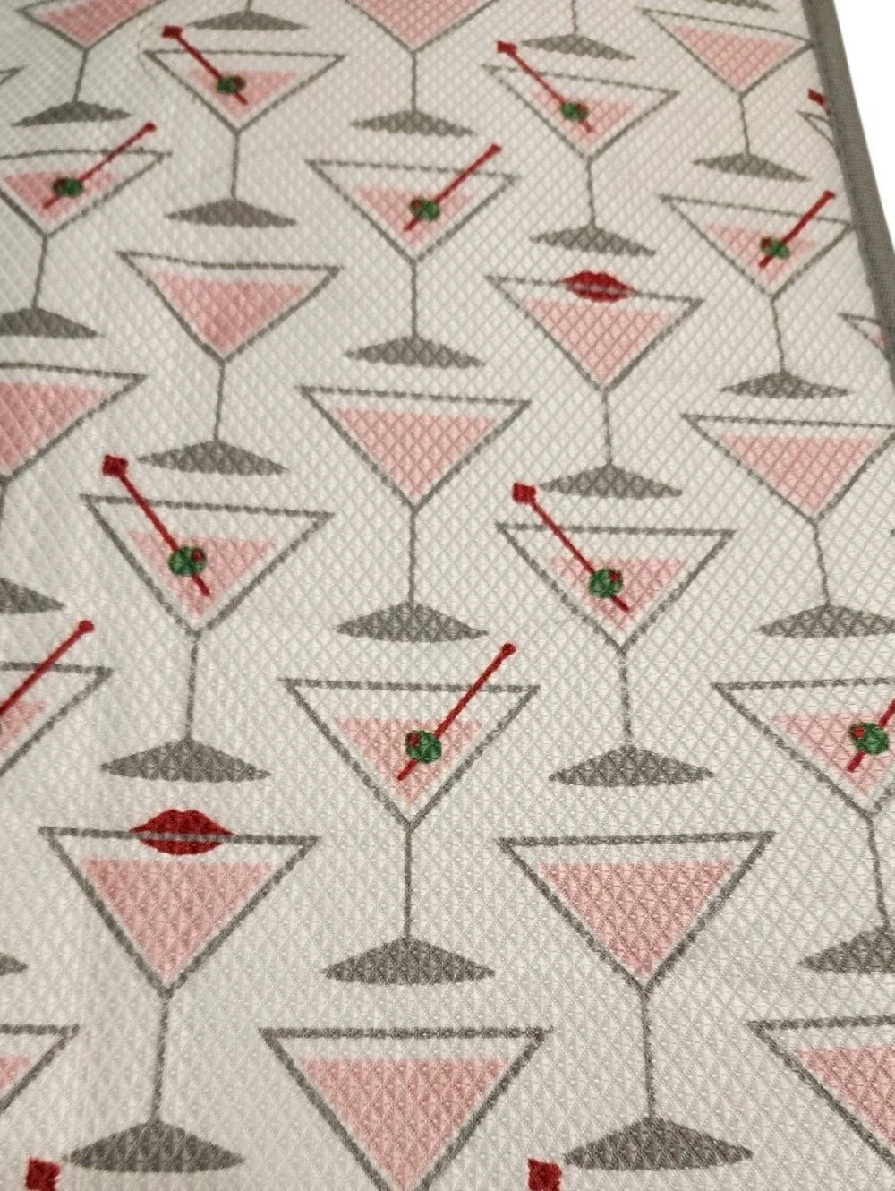 Kate Spade Martini Dish Drying Mat Nwot